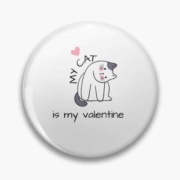Item preview, My cat is my valentine designed and sold by Creativedsigna.