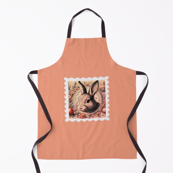 Item preview, vintage rabbit stamp designed and sold by sadieillust.