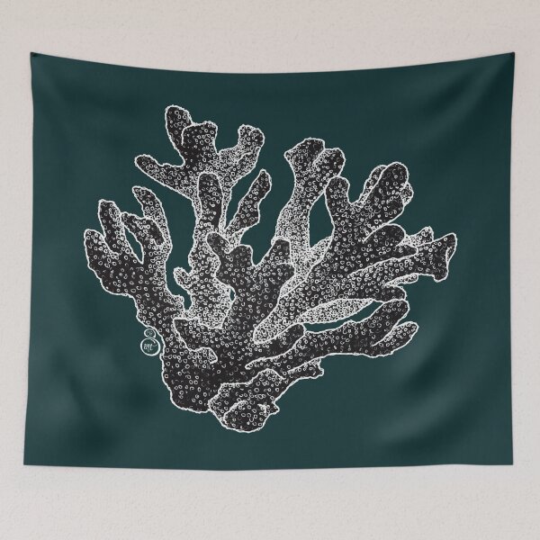 Item preview, Coral Black, Inverted designed and sold by SSR-art.