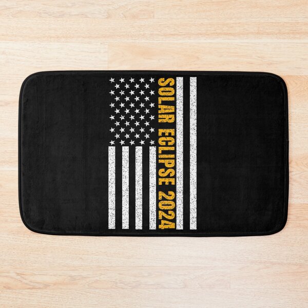 Item preview, Total Solar Eclipse USA April 8, 2024 US flag designed and sold by BattaAnastasia.