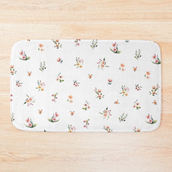 Item preview, Watercolour Wildflowers Collection - Seamless Pattern White Background designed and sold by OrganizeMe.