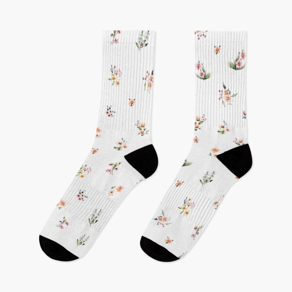 Item preview, Watercolour Wildflowers Collection - Seamless Pattern White Background designed and sold by OrganizeMe.