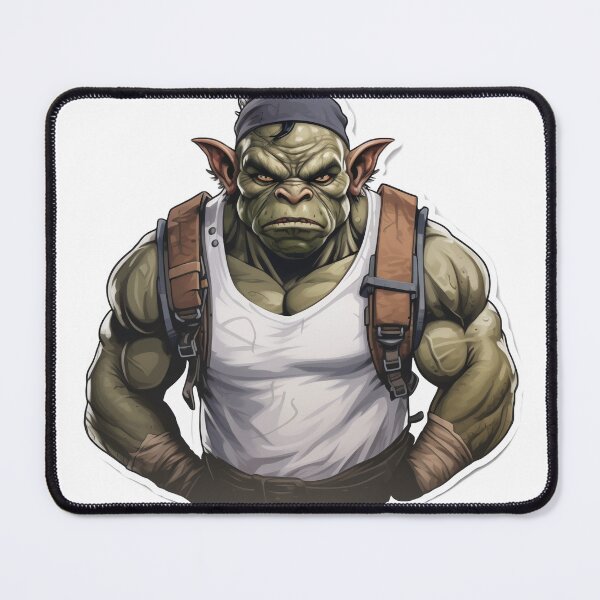 Item preview, The orcish trouble maker designed and sold by GruumchsGoods.