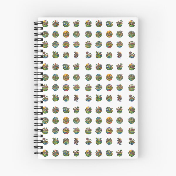 Item preview, My colorful planet - sticker bundle, stickers - 16 pieces designed and sold by sabantha.