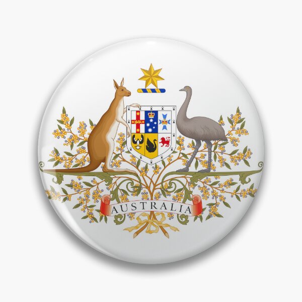 Item preview, Australian Spirit Pin: Wear the Colors of Down Unde designed and sold by sticky10.