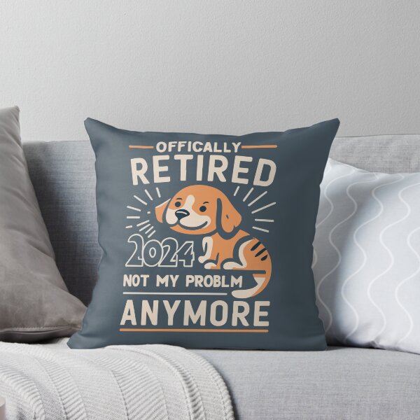 Item preview, officially retired 2024 not my problem anymore vintage gift for happy retirmenet designed and sold by MommyVibeArts.