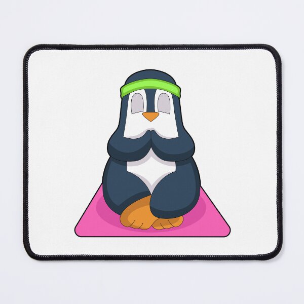 Item preview, Penguin Yoga Fitness Meditation designed and sold by Snabdesign84.