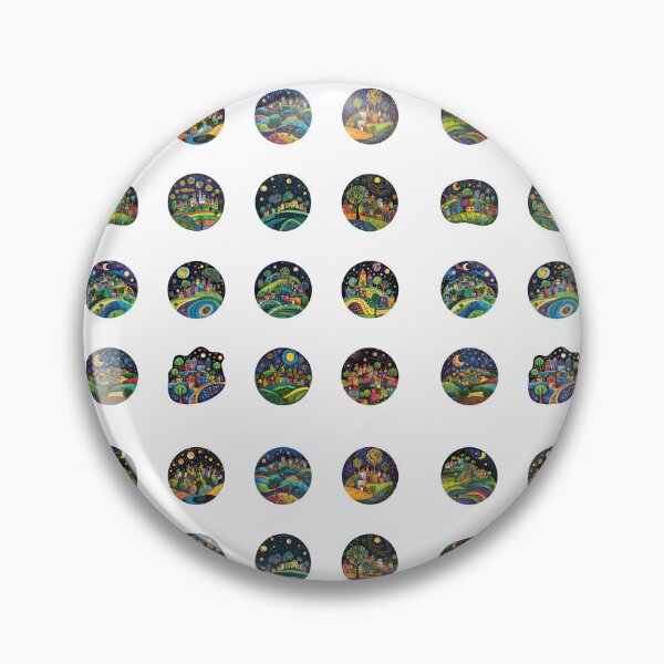 Item preview, My colorful planet at night - sticker bundle, stickers - 16 pieces designed and sold by sabantha.