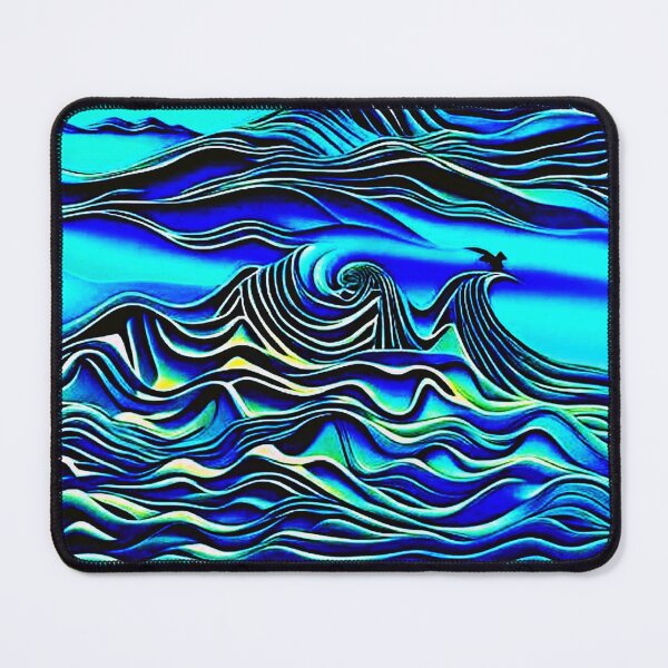 Item preview, Bird over the waves designed and sold by George Hutton Hunter.