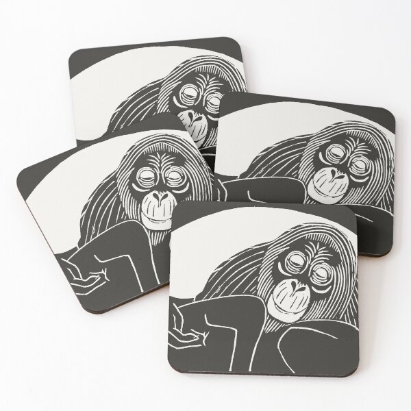 Item preview, Enchanting Orangutan A Masterpiece by Samuel Jessurun de Mesquita designed and sold by digitalvintage.