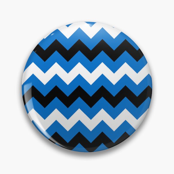 Item preview, Blue Black White Estonia Tricolor Zigzag Line Horizontal Stripe Baltic Sea Estonian Language Flag Independence Pattern designed and sold by PenguinForests.