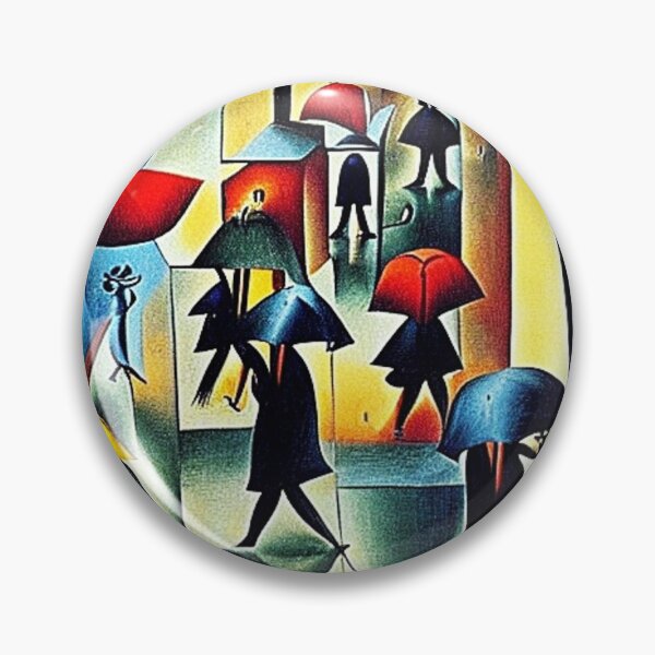 Item preview, Rainy Day in Town designed and sold by George Hutton Hunter.