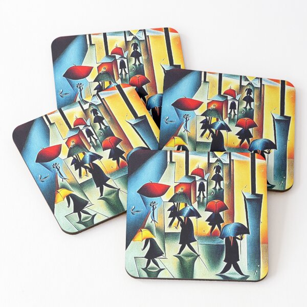 Item preview, Rainy Day in Town designed and sold by George Hutton Hunter.