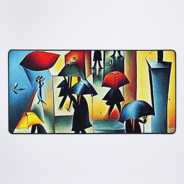 Item preview, Rainy Day in Town designed and sold by George Hutton Hunter.