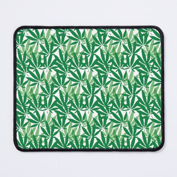 Item preview, green hemp leaves designed and sold by dottiedigitals.
