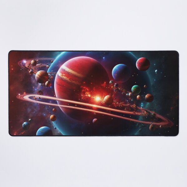 Item preview, Imaginary Giant Planet with Rings designed and sold by LunarNebula.