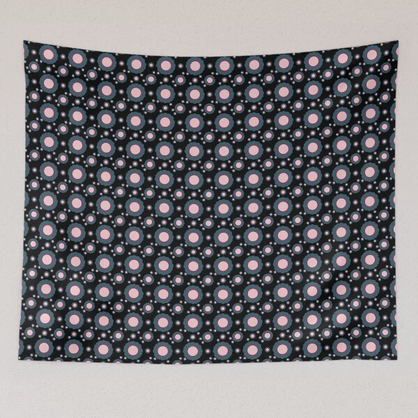 Item preview, Flowers on Black Background designed and sold by TArtandDesign.