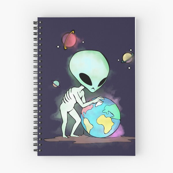 Item preview, Alien Examines Earth designed and sold by coyoteink.