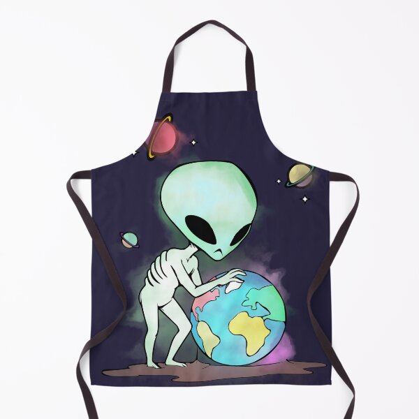 Item preview, Alien Examines Earth designed and sold by coyoteink.