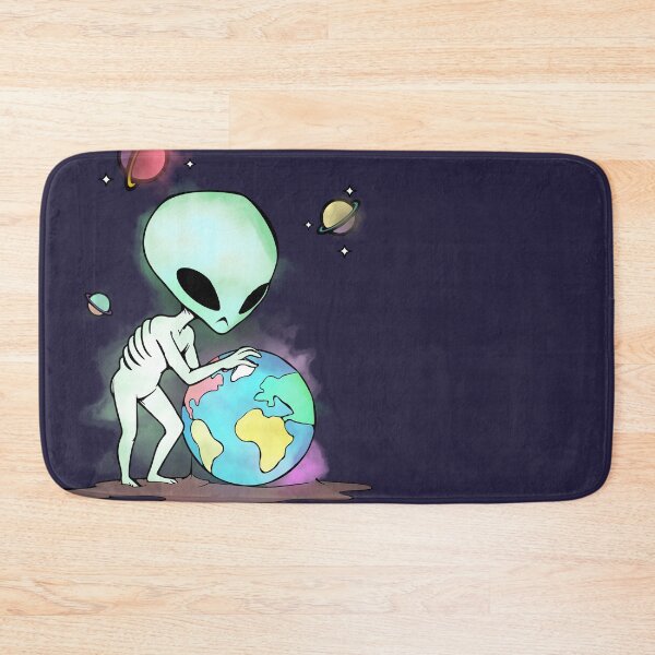 Item preview, Alien Examines Earth designed and sold by coyoteink.