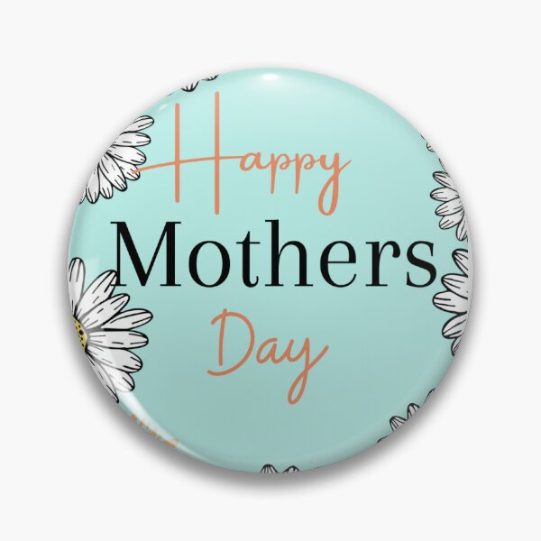 Item preview, Happy Mother’s Day with daisy and dahlia flowers designed and sold by BritishDelights.