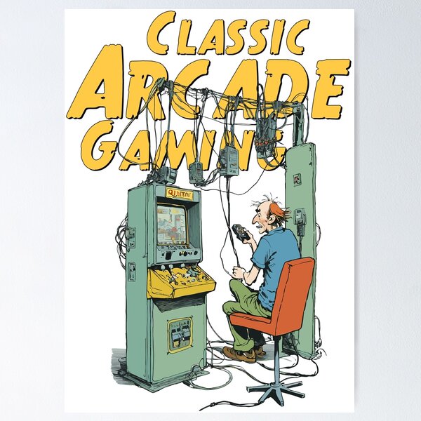 Artikel-Vorschau von Klassisches Arcade-Gaming, designt und verkauft von portokalis.