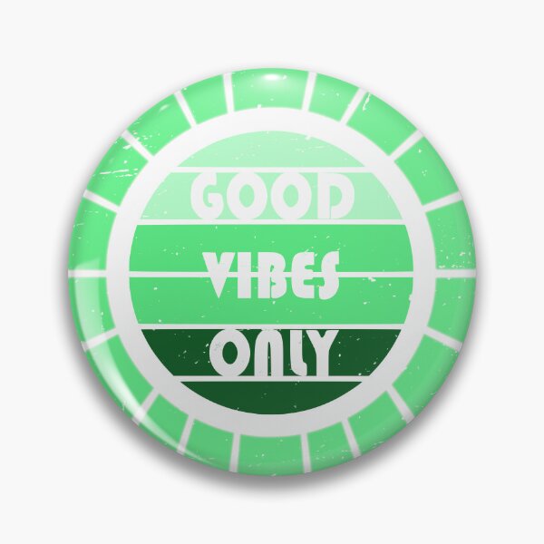 Item preview, Good Vibes Only Positive Vibrations Mellow Green designed and sold by ShineSmileLove.