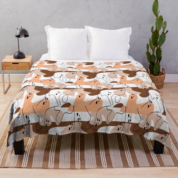 Item preview, abstract nude colours pattern designed and sold by dottiedigitals.