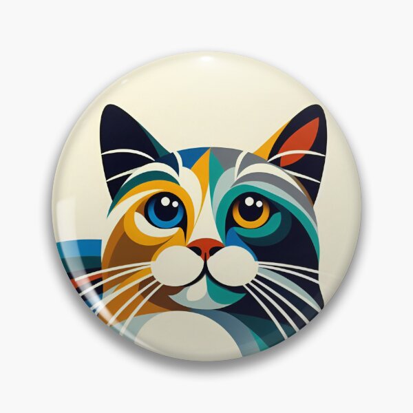 Item preview, Manx Elegance: Abstract Rhapsody designed and sold by BastKittyStore.