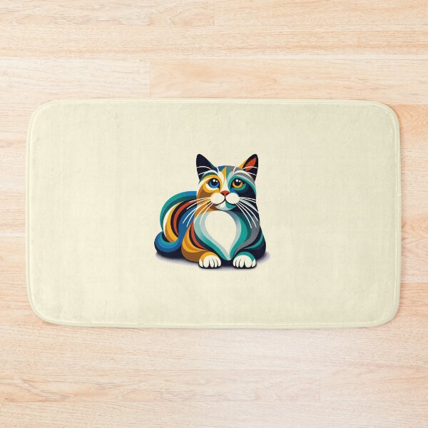 Item preview, Manx Elegance: Abstract Rhapsody designed and sold by BastKittyStore.