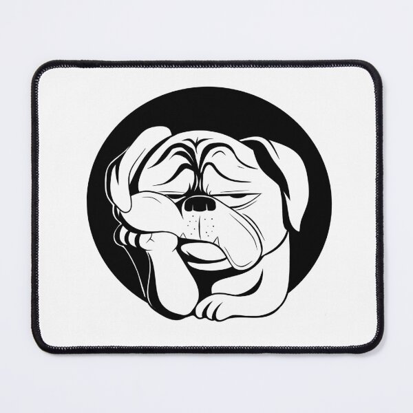 Item preview, bored pug designed and sold by KrustyKrafty.