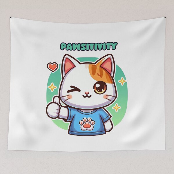 Item preview, Pawsitivity designed and sold by GabrielMadrasse.