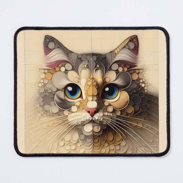 Item preview, Manx Tranquility: Abstract Whispers designed and sold by BastKittyStore.