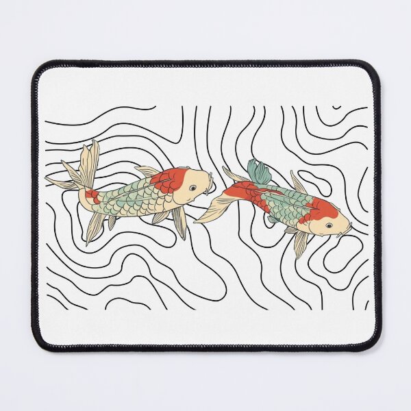 Item preview, Happines and balance, koi fish japense style designed and sold by Kate Made ART.