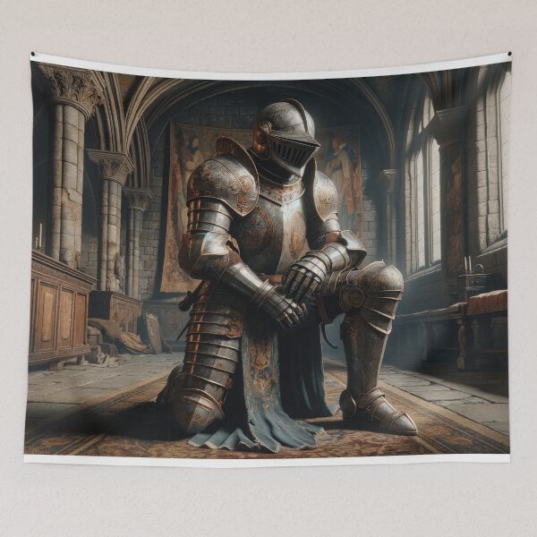 Item preview, Last Stand of the Fallen Knight designed and sold by GoBeyondChannel.