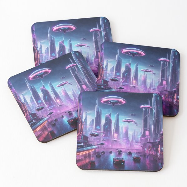 Item preview, Futuristic City designed and sold by Universe-Aliens.