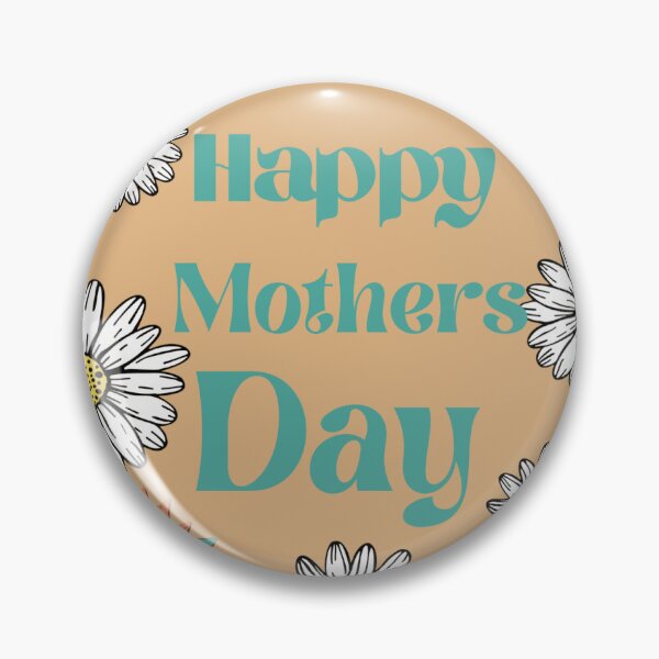 Item preview, Happy Mother’s Day with daisy and dahlia flowers designed and sold by BritishDelights.