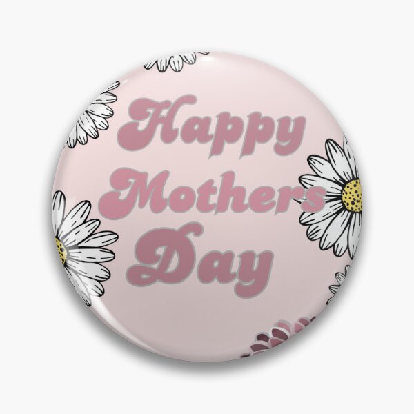 Item preview, Happy Mother’s Day with daisy and dahlia flowers designed and sold by BritishDelights.