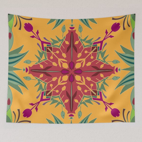 Item preview, Spring tulips ornament designed and sold by IrynaSv.