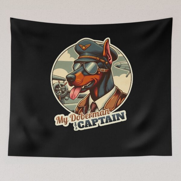 Item preview, Pilot Doberman designed and sold by ThisDress.
