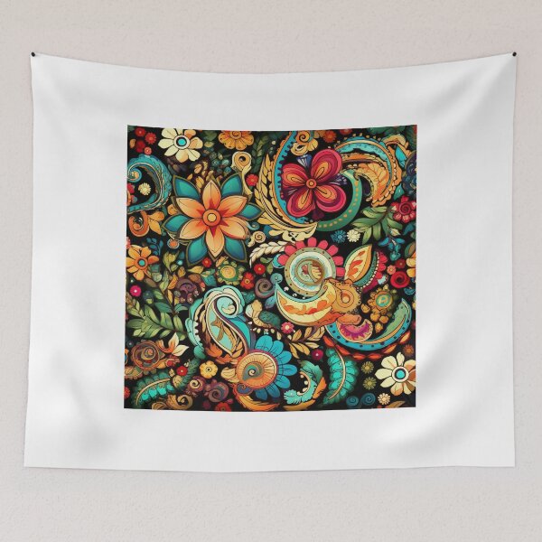 Item preview, Beauty floral abstract pattern designed and sold by SmileshareShop.