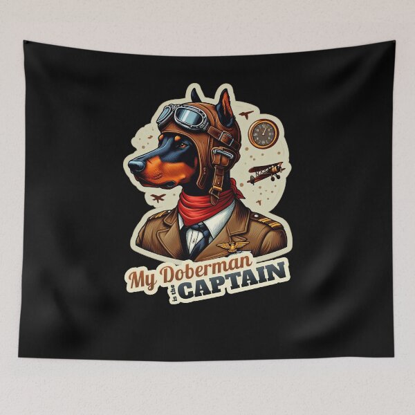 Item preview, Pilot Doberman designed and sold by ThisDress.