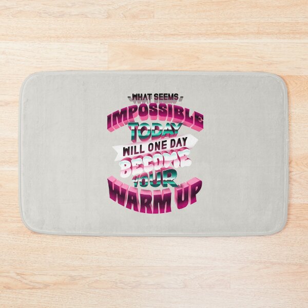 Item preview, Exercise & Gym Quote Hand Drawn Lettering designed and sold by 80sKidd.