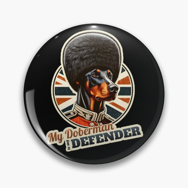 Item preview, Kings Queens Guard Doberman designed and sold by ThisDress.