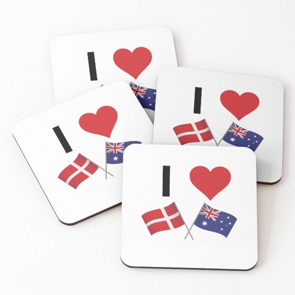 Item preview, I love Denmark and Australia kings coronation 2024 designed and sold by Lady-Frost.