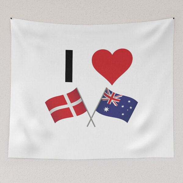 Item preview, I love Denmark and Australia kings coronation 2024 designed and sold by Lady-Frost.