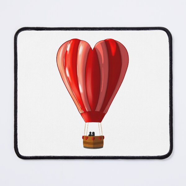Item preview, Valentine's day hot air balloon designed and sold by Pafart.