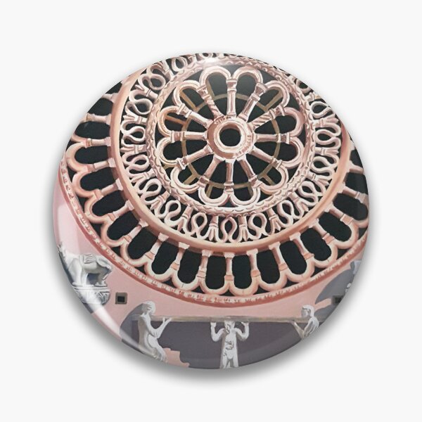 Item preview, Assisi Cathedral. oil painting of the rose window.  Italy. designed and sold by Tereza Pilar  Art.