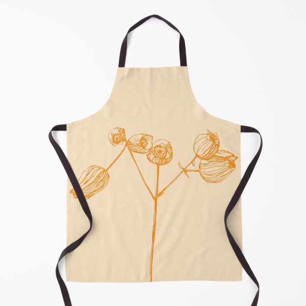 Item preview, Wild plant in ocher color designed and sold by Creative Soul Art.