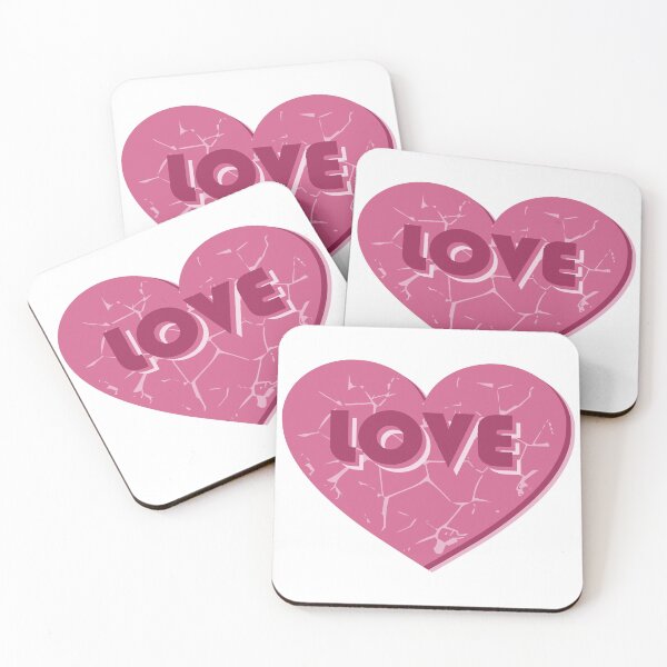 Item preview, Valentine, Love Heart, Pink designed and sold by LZenDesigns.
